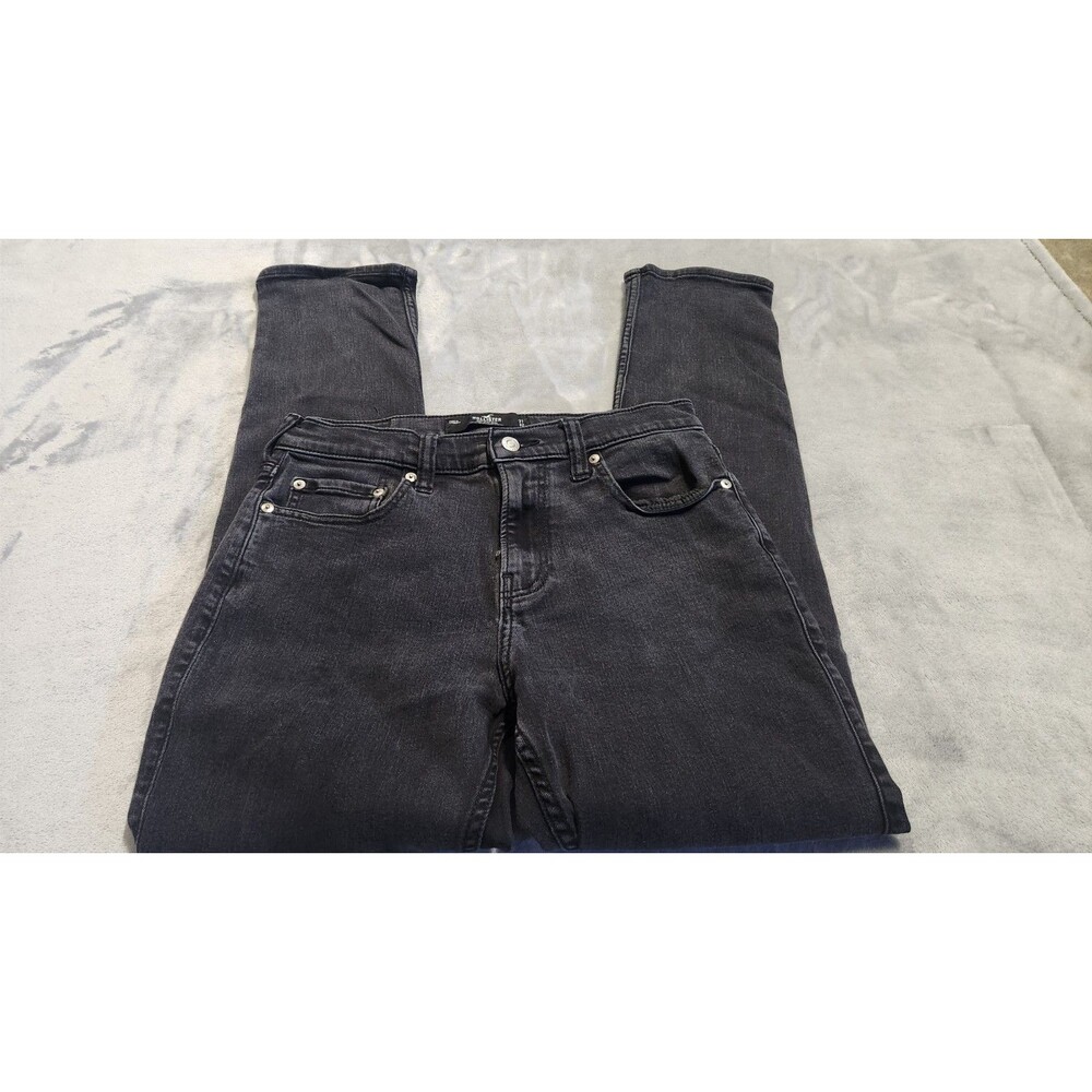 Hollister Men's Size 31X32 Black 90's Slim Fit Jeans